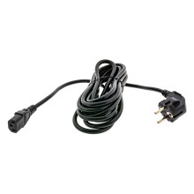 Wtyczka zabezpieczająca PATONA wtyczka do urządzeń zimnych C13 wtyczka IEC 60227-5 5,0m