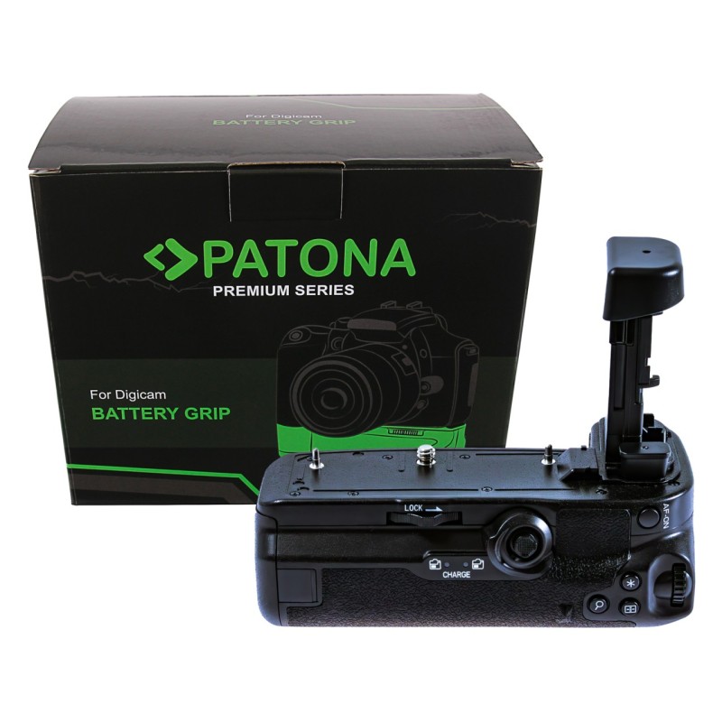 PATONA Premium Grip BG-R10 do Canon EOSR5 na 2 akumulatory LP-E6NH LP-E6N lub LP-E6 z pilotem bezprzewodowym