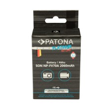 Bateria PATONA Platinum do Sony NP-FV70A DCR-SR100 DCR-DVD703E HDR-CX12E z wejściem USB-C