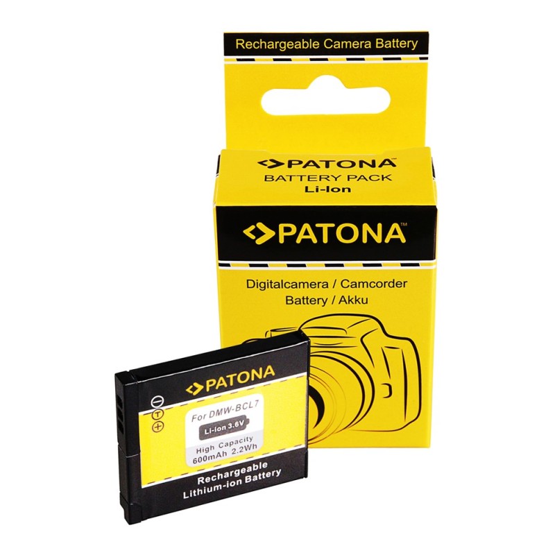 Bateria PATONA f. Panasonic DMW-BCL7E SZ9 SZ3 XS1 FS50 FH50 F5 BCL7