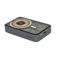 PATONA Premium Powerbank Clear 3.0 PD20W 10.000mAh Magnetyczny, bezprzewodowy, szybkie ładowanie