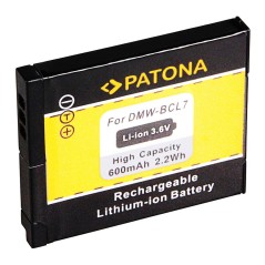 Bateria PATONA f. Panasonic DMW-BCL7E SZ9 SZ3 XS1 FS50 FH50 F5 BCL7