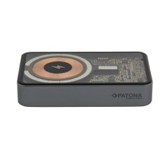 PATONA Premium Powerbank Clear 3.0 PD20W 10.000mAh Magnetyczny, bezprzewodowy, szybkie ładowanie