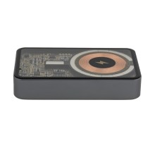 PATONA Premium Powerbank Clear 3.0 PD20W 10.000mAh MagSafe z ładowaniem bezprzewodowym