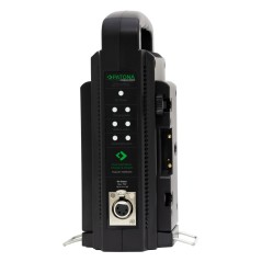 Podwójna ładowarka PATONA Premium ze złotym mocowaniem do Panasonic AN-190W BL-BP150 BP-150S z 4-pinowym kablem XLR