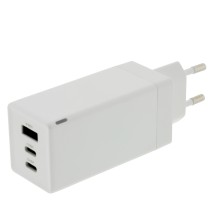 PATONA Premium Ładowarka GaN PD65W 2xUSB-C 1xUSB-A PD3.0 QC3.0 biała