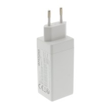 PATONA Premium Ładowarka GaN PD65W 2xUSB-C 1xUSB-A PD3.0 QC3.0 biała