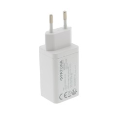 Adapter PATONA Premium GaN PD65W biały 1xUSB-C PD3.0 QC3.0