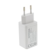 PATONA Premium Ładowarka GaN PD65W 1xUSB-C PD3.0 QC3.0 biała