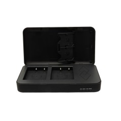 Podwójna ładowarka PATONA do aparatu Fuji NP-W126 FinePix z funkcją power banku i miejscem na kartę pamięci