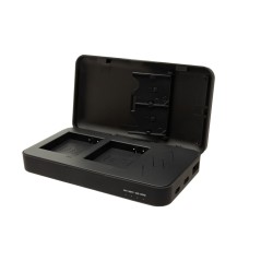 Podwójna ładowarka PATONA do Panasonic DMW-BLG10 DC-TX2 DMC-GF3K DMCGX7 DMC-ZS110 z funkcją powerbanku i miejscem na kartę pami