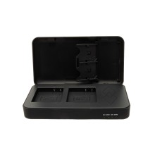 Podwójna ładowarka PATONA do Panasonic DMW-BLG10 DC-TX2 DMC-GF3K DMCGX7 DMC-ZS110 z funkcją powerbanku i miejscem na kartę pami