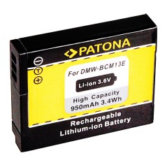 Bateria PATONA f. Panasonic DMW-BCM13 DMC-ZS30 DMC-TZ40 DMC-TZ41 DMC-TS5 DMC-FT5