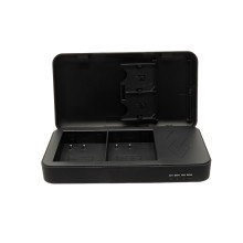 Podwójna ładowarka PATONA do Panasonic DMW-BLK22 DC-S5 G9 GH5 GH5S GH6 z funkcją power banku i miejscem na kartę pamięci