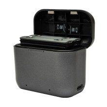 PATONA Podwójne etui ładujące do Insta 360 ONE X3 CINAQBT/A w komplecie. Kabel USB typu C