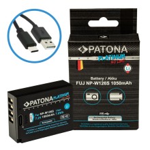 Bateria PATONA Platinum z wejściem USB-C do Fuji NP-W126S FUJIFILM X-H1 FUJIFILM X-Pro3 FUJIFILM X-T100