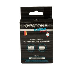 Bateria PATONA Platinum z wejściem USB-C do Fuji NP-W126S FUJIFILM X-H1 FUJIFILM X-Pro3 FUJIFILM X-T100