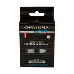 Bateria PATONA Platinum z wejściem USB-C do aparatu Nikon Nikon EN-EL14 D3100 D5100 P7000
