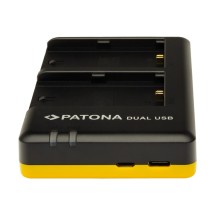 Podwójna ładowarka PATONA do Canon LP-EL Speedlite EL-1 EL-5 w komplecie. Kabel USB typu C