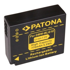PATONA Bateria do Panasonic DMC-GF6 DMW-BLG10 CS-BLG10MC DC-TZ99