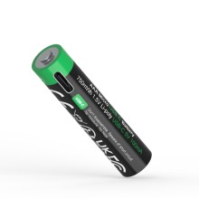 PATONA Premium 4x Akumulatorki Paluszki R3 AAA z USB-C i kablem USB-C z 1 na 2