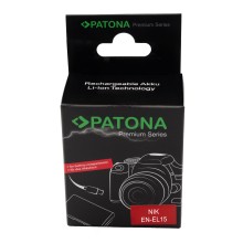 PATONA Adapter Dummy USB-C do Nikon EN-EL 15 Z5 Z6 Z7 D500 D800 D850 D7000 D7100 D7200 VFB12802