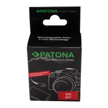 PATONA Adapter Dummy USB-C do Sony NP-F NP-FM50 NP-F550 NP-F750 NP-F960 NP-F970 NP-FM500