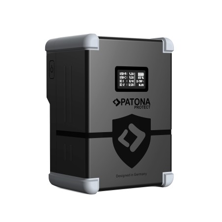PATONA PROTECT Akumulator V-Mount V99-PD100 99Wh D-Tap USB-C USB-A 2xDC-out OLED