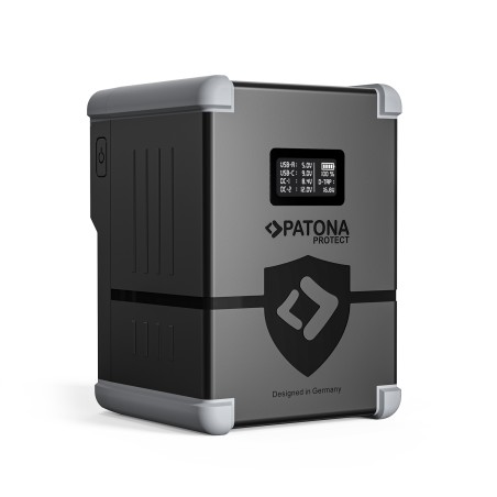 PATONA PROTECT Akumulator V-Mount V150-PD100 148Wh D-Tap USB-C USB-A 2xDC-out OLED