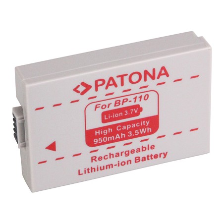 Bateria PATONA do Canon BP-110 Canon HF R26 Canon HF 28 Canon HF 206