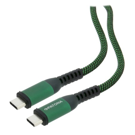 PATONA Premium Kabel Power Delivery 100W USB-C na USB-C E-Marker Chip 100cm USB2.0/480MBPS