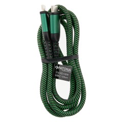 PATONA Premium Kabel Power Delivery 100W USB-C na USB-C E-Marker Chip 100cm USB2.0/480MBPS