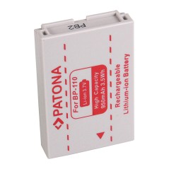 Bateria PATONA do Canon BP-110 Canon HF R26 Canon HF 28 Canon HF 206