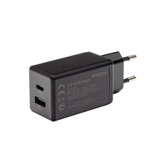 PATONA Premium Ładowarka GaN PD45W 1xUSB-C 1xUSB-A PD3.0 QC3.0 czarna PATONA Premium Ładowarka GaN PD45W 1xUSB-C 1xUSB-A PD3.0 QC3.0 czarna