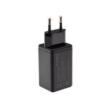 PATONA Premium Ładowarka GaN PD45W 1xUSB-C 1xUSB-A PD3.0 QC3.0 czarna PATONA Premium Ładowarka GaN PD45W 1xUSB-C 1xUSB-A PD3.0 QC3.0 czarna