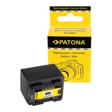 Bateria PATONA do Canon BP-727 Canon HF R36 HF38 HF306 HFR46 HF48 HF406