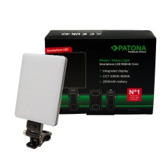 PATONA Premium Lampka LED RGB/Bi-Color do smartfonów