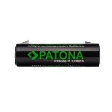 PATONA Premium Specjalny akumulator litowo-jonowy 18650 z opaską niklową i osłoną izolacyjną 3,7V 3350mAh