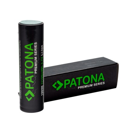 PATONA Premium Specjalny akumulator litowo-jonowy 18650 z opaską niklową i osłoną izolacyjną 3,7V 3350mAh
