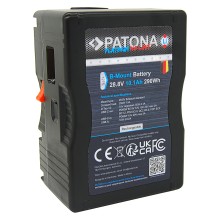 PATONA Platinum Akumulator B-Mount 290 PD60W 290Wh 2x D-Tap 16V USB-C USB-A PATONA Platinum Akumulator B-Mount 290 PD60W 290Wh 2x D-Tap 16V USB-C USB-A