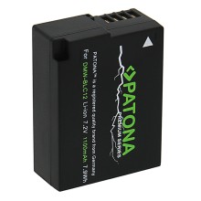 Bateria PATONA Premium do Panasonic DMW-BLC12 Lumix DMC FZ200 Lumix DMC G6 G5 GH2