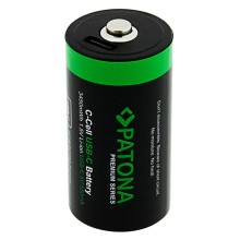 PATONA Premium 2x Akumulatory LR14 Baby C z USB-C i kablem USB-C z 1x do 2x