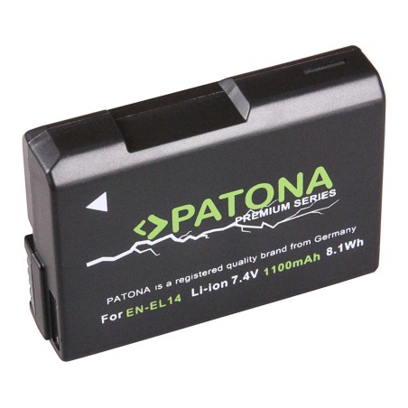 Bateria PATONA Premium do Nikon EN-EL14 Coolpix P7800 P7700 P7000 D5300