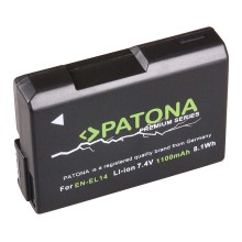 Bateria PATONA Premium do Nikon EN-EL14 Coolpix P7800 P7700 P7000 D5300