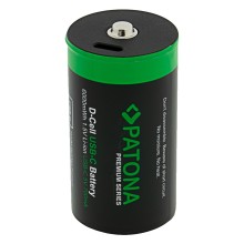 PATONA Premium 2x Akumulatory LR20 Mono D z USB-C i kablem USB-C z 1x do 2x