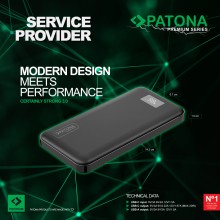 PATONA Premium Powerbank Stark 3.0 PD20W 10.000mAh