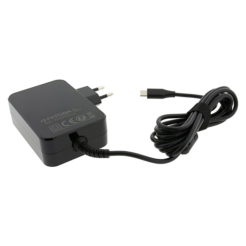 PATONA Premium Ładowarka Uniwersalna PD100W 5V/3A 9V/3A 15V/3A 20V/5A USB-C do laptopów, tabletów, smartfonów itp.