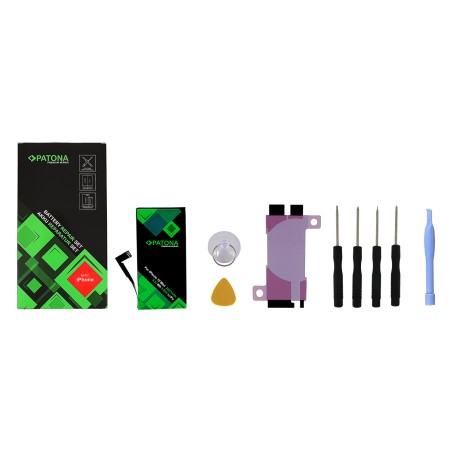 PATONA Premium do Apple iPhone 12 Mini A2176 A2398 A2399 A2400 A2471 w komplecie zestaw narzędzi