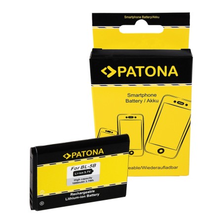 PATONA Bateria f. Nokia BL-5B Nokia 3220 3230 2366I 5070 5140 5200 5300