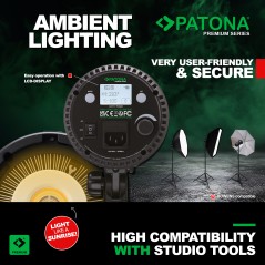 PATONA Premium Profesjonalna Lampa LED 80W RGB do foto i wideo